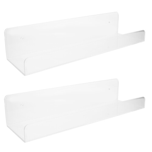 2St Muurbeugel Rek Transparant Modern Design