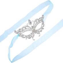 1St Party Kant Masker Wit Dames Hollow Decoratief Elegantie