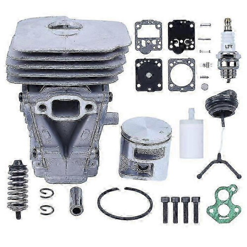 Cylinder Piston Spark Plug Kit Compatible with Husqvarna 435 440 41mm 1