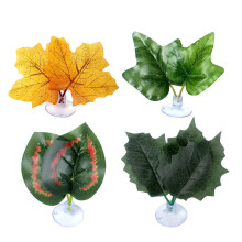 4St Aquarium Leaf Plastic Rustbed Helder En