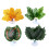 4St Aquarium Leaf Plastic Rustbed Helder En 1