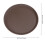 1Restaurant Tray Bruin Voor Snacks En Desserts 2