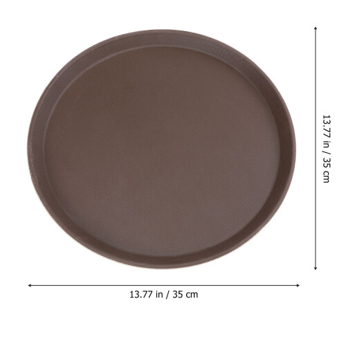 1Restaurant Tray Bruin Voor Snacks En Desserts 1