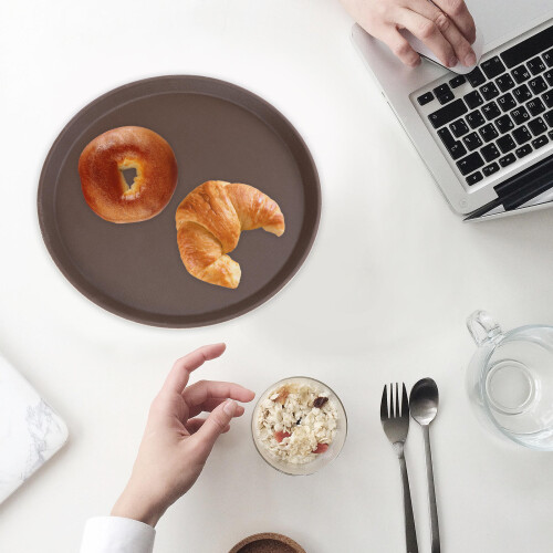 1Restaurant Tray Bruin Voor Snacks En Desserts 2