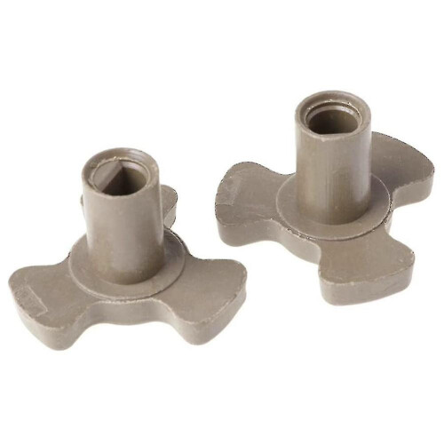 Microwave Turntable Coupler Compatible with Various Brands, Shaft Length 15mm, Plastic Replacement Part 1