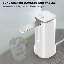Electric Water Pump 3 Modes Folding USB-C Charging Portable for Home RV Camping Water Dispenser