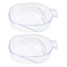 2St Manicure Soaking Bowls Acryl Voor Nagellak Verwijderen