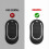 Garage Door Remote Control Compatible with ALUTECH AT-4N 868.35MHz Rolling Code 4-Button 4