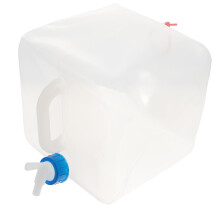 1Vouwbare Waterzak Outdoor Watercontainer Met Handvat Wit