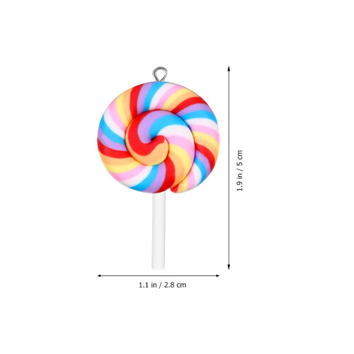 20St Kleurrijke Polymer Charms Voor Sieraden 1