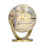 Mini World Map Globe Desktop Rotating Geography Teaching Tool with Bright Colors and Durable Base 3