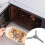 Microwave Turntable Stand Compatible with 24.5cm Flat Glass Plate Ovens, PPC Material, Triangular Design 4