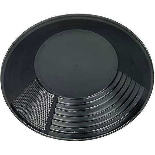Gold Panning Pan, PP Material Rust Resistant, Large Friction Surface for Gold Separation 1