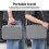 For  Action 6 Carrying Case Action Camera Carrying Case Camera Protective Case for Action 6 Accessory Bag Black 4
