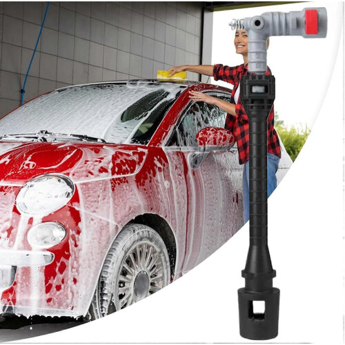 High-Pressure Car Wash Nozzle with Adjustable Spray Modes and Ergonomic Grip 1