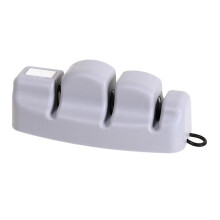 4-stupňový brúsny stroj na nože 4 v 1, prenosný nástroj z ABS materiálu s mlynským kameňom, 16x7x7 cm