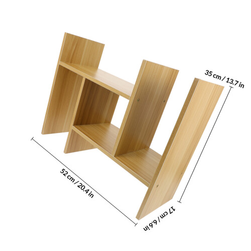1Bureau Organizer Khaki Mdf Open Structuur Voor Dagelijks Gebruik 1