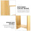 1Bureau Organizer Khaki Mdf Open Structuur Voor Dagelijks Gebruik 6