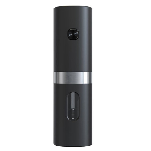 Electric Black Pepper Grinder, Automatic Adjustable Coarseness Salt and Pepper Mill Battery Operated Refillable