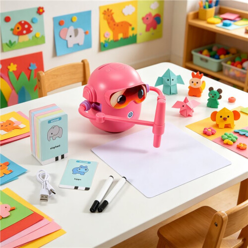 Educational Drawing Robot for Kids Interactive Learning Toy for Early Childhood Enlightenment