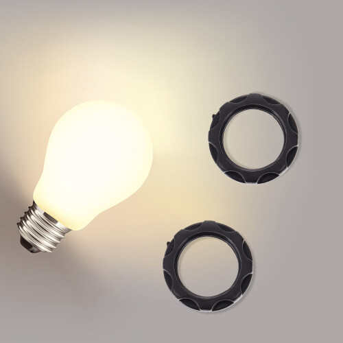 50St Plastic Lampsteun Ring Voor E12 Licht Houder 2