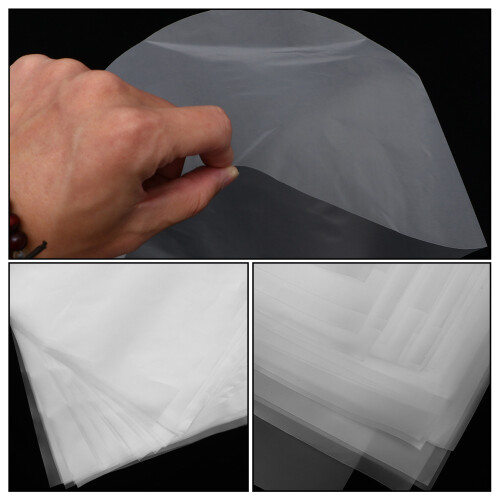 50St Clear Cd Covers Pe Materiaal Wit Voor Cd Bescherming 2