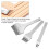 3Pcs Leather Stitching Punch Set Handwork Hole Punch Pricking Iron Chisel Punching Tool for Leather  DIY(3.85mm) 5