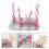 1St Multifunctioneel Babyfles Rek Met Antislip Roze 8