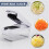 Slicer Vegetable Chopper with Container,Food Chopper Vegetable Cutter,Cheese Graters,Dicer for Kitchen,Kitchen Gadgets 4