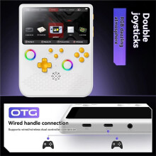 Console de Jogos Retrô Portátil H5 64G, Mais de 15.000 Jogos, Tela de 5,0 Polegadas, Suporte para 34 Tipos de Simuladores