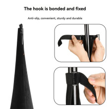 Speaker Stand Cover Universal DJ Light Speaker Stand Tripod Scrim Skirt Scalable with Storage Bag for Stage Performance