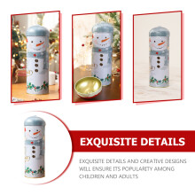 1St Tinplate Bewaarbox Kerst Snoepjes En Koek Voor Thuis