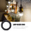 50St Plastic Lampsteun Ring Voor E12 Licht Houder 6