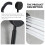 1Set Badkamer Douchekop Handdouche Pressurizing ABS Staal 4