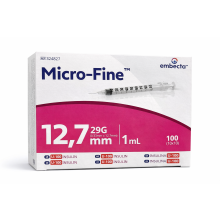 Embecta Microfine 1ml box of 100 - REF: 324827