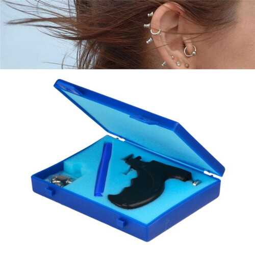 Ear Piercing Stainless Steel Earring Gun, Ear Piercing Gun, Ear Piercing Tools, Nose Stud, Belly Button Piercing Machine 1