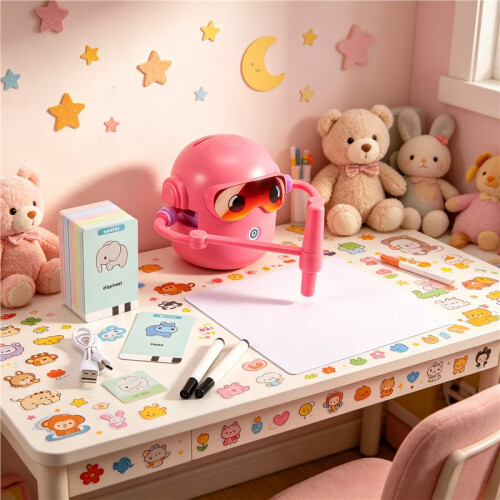 Educational Drawing Robot for Kids Interactive Learning Toy for Early Childhood Enlightenment 2