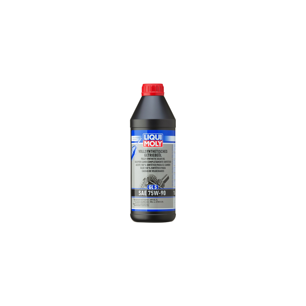 Photos - Antifreeze \ Coolant Liqui Moly GL5 SAE 75W-90 Fully Synthetic High Performance Gear Oil 1L 1 Litre 
