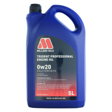 Millers Oils Trident Professional 0W-20 0W20 Fully Synthetic Engine Oil 5 Litres