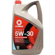 Comma Syner-Z 5W-30 Fully Synthetic Motor Oil Car Engine DPF Compatible 5 Litres