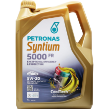 PETRONAS Syntium 5000 FR 5W-20 5W20 Fully Synthetic Car Engine Oil - 5 Litres 5L
