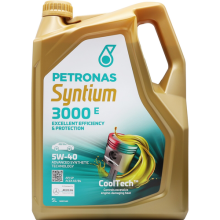 PETRONAS Syntium 3000 E 5W-40 5W40 Fully Synthetic Car Engine Oil - 5 Litres 5L