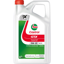 Castrol GTX 0w-20 RN17 FE Fully Synthetic Engine Oil - 5 Litres 5L