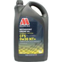Millers Oils Motorsport CFS 0w-30 0w30 NT+ Fully Synthetic Engine Oil - 5L