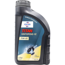 Fuchs Titan Sintopoid FE SAE 75W-85 75W85 Fully Synthetic Gear Oil - 1 Litre 1L