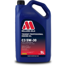 Millers Oils Trident Professional C3 5W-30 5W30 Fully Synth Engine Oil 5 Litres