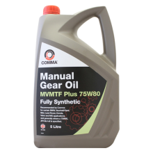 Comma MV MTF Plus 75w-80 75W80 Synthetic Manual Transmission Fluid - 5 Litres 5L