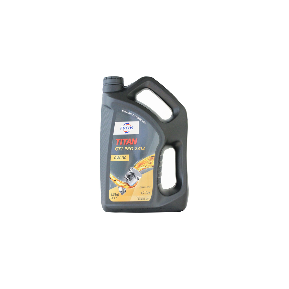 Fuchs Gt Pro 2312 0W-30 0W30 Premium Fuel Economy Engine Oil - 5 Litres 5003176658285