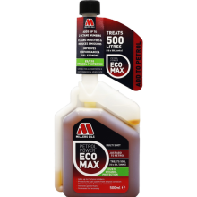 Millers Oils Petrol Power ECOMAX Fuel Treatment Additive Multi shot 500ml 0.5L