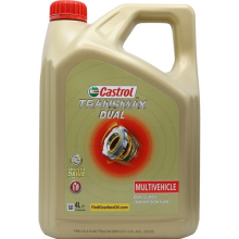 Castrol TRANSMAX Dual Multivehicle Fully Synthetic Clutch Transmission Fluid 4L